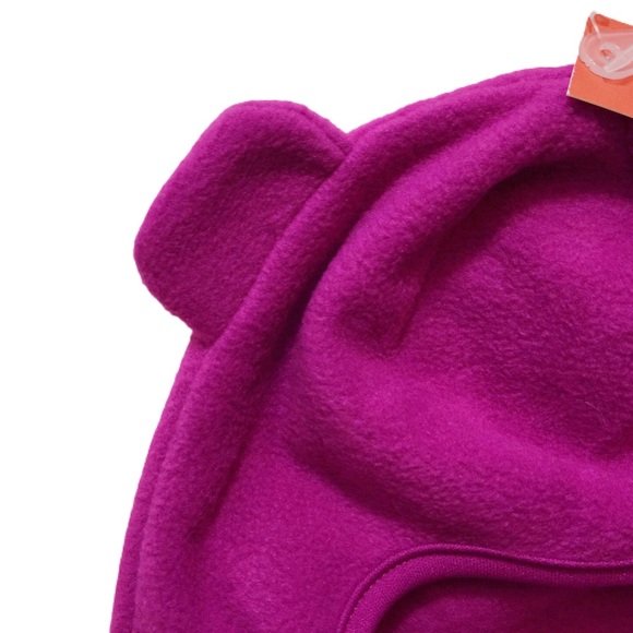 NWT Joe Fresh Toddler Fuchsia Fleece Balaclava Hat - Picture 3 of 8